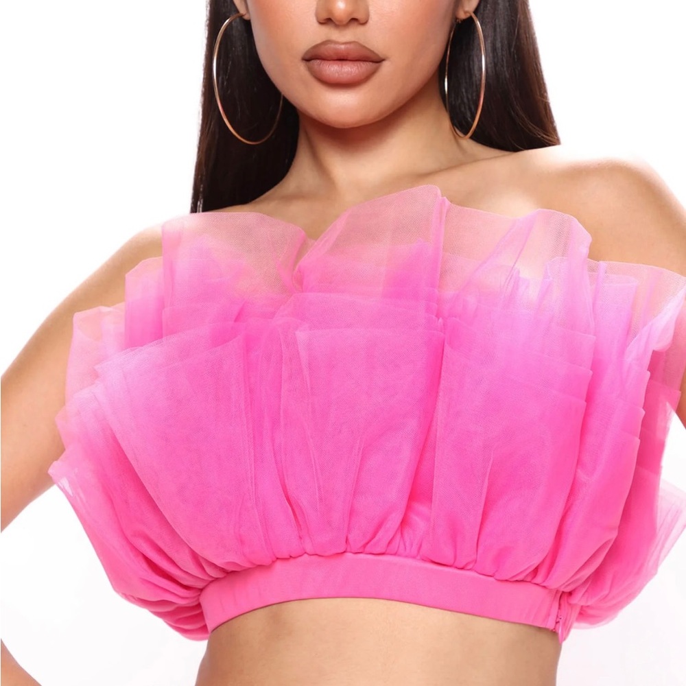 The Princess Is Here Tulle Top